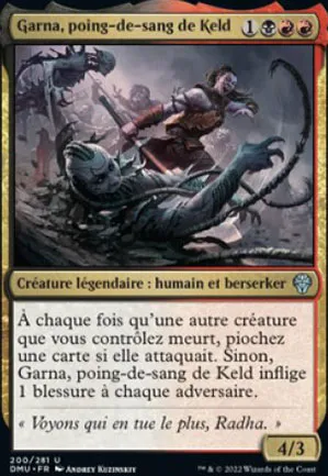 Garna, poing-de-sang de Keld