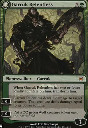 Garruk l'Implacable // Garruk maudit par le Voile
