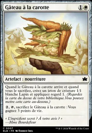 Gâteau à la carotte