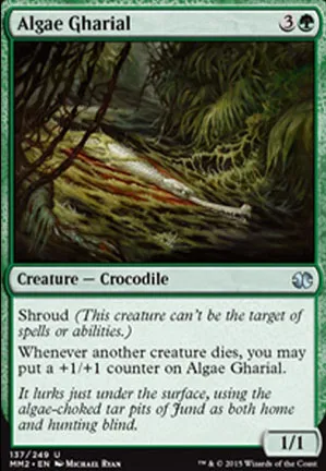 Gavial des algues
