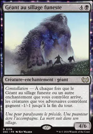 Géant au sillage funeste