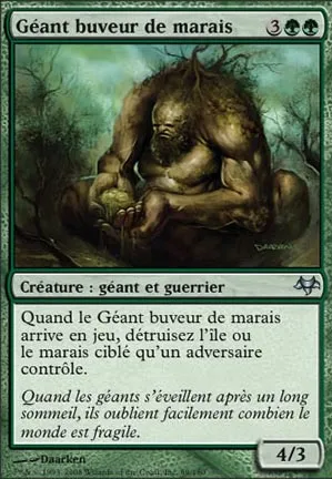 Géant buveur de marais