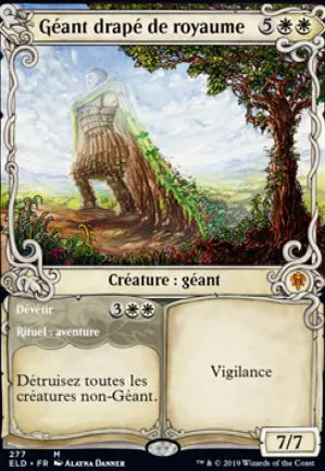 Géant drapé de royaume // Dévêtir
