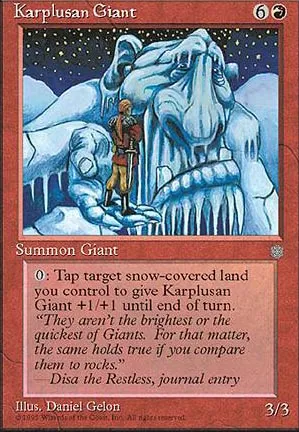 Géant karpluséan