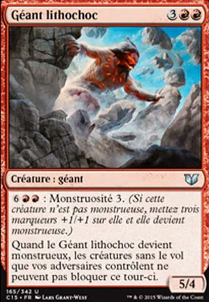 Géant lithochoc