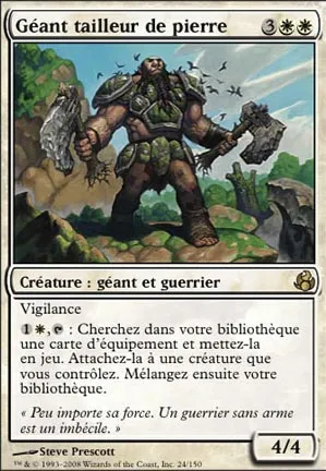 Géant tailleur de pierre