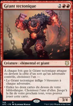 Géant tectonique