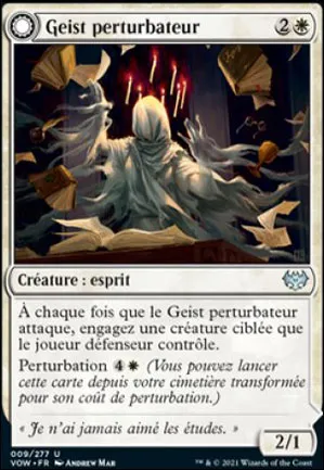 Geist perturbateur // Perturbation rusée