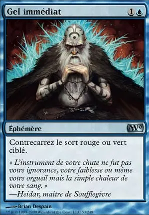Gel immédiat