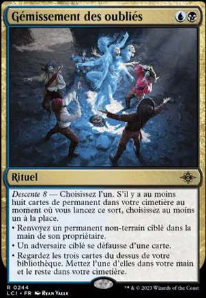 Gémissement des oubliés
