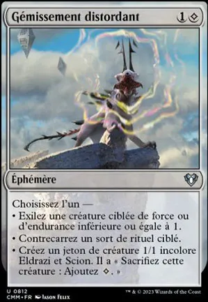 Gémissement distordant