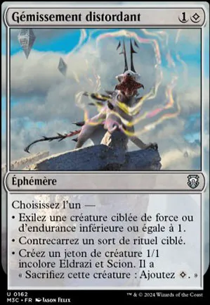 Gémissement distordant