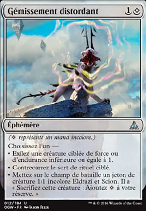 Gémissement distordant