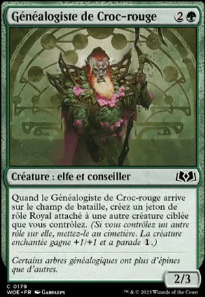 Généalogiste de Croc-rouge