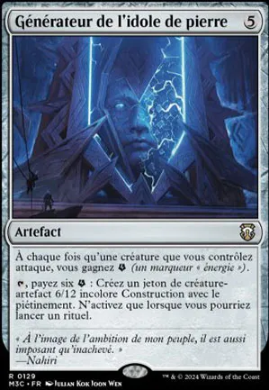 Générateur de l'idole de pierre