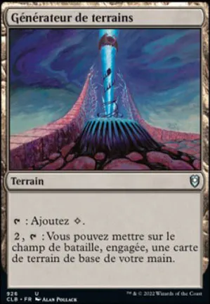 Générateur de terrains