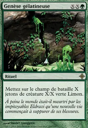 Genèse gélatineuse