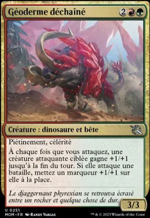 Géoderme déchaîné
