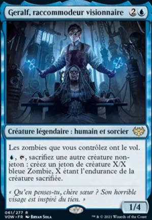 Geralf, raccommodeur visionnaire