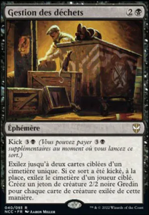Gestion des déchets