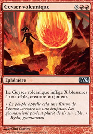 Geyser volcanique