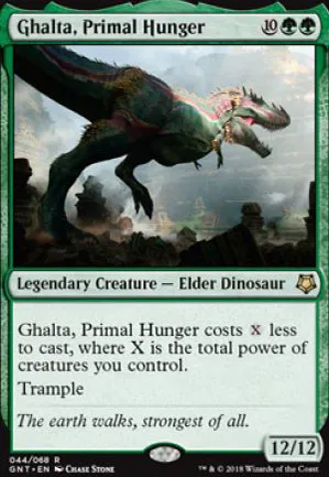 Ghalta, Faim primordiale