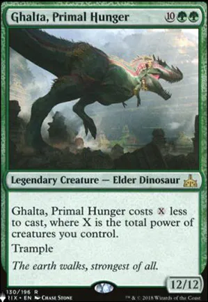 Ghalta, Faim primordiale