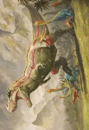 Ghalta, tyrante de la ruée - Illustration