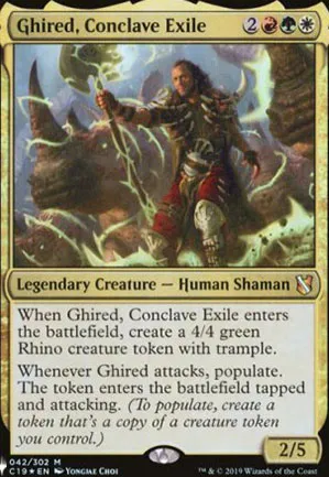 Ghired, exilé du Conclave