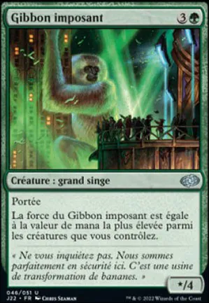 Gibbon imposant