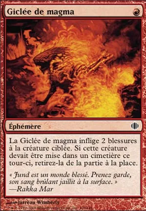 Giclée de magma