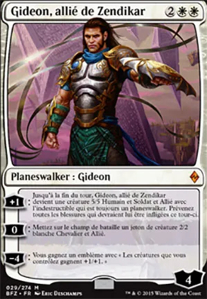 Gideon, allié de Zendikar