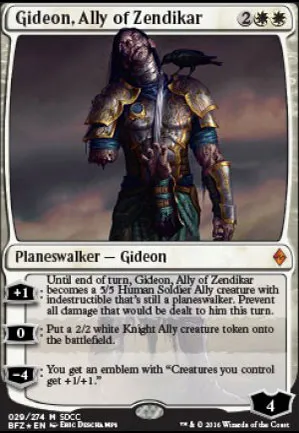 Gideon, allié de Zendikar