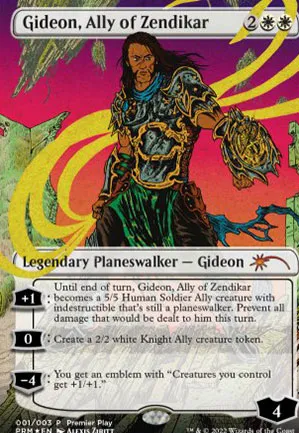 Gideon, allié de Zendikar