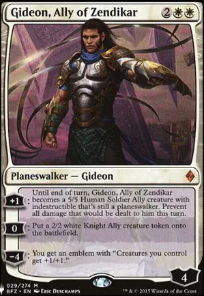 Gideon, allié de Zendikar