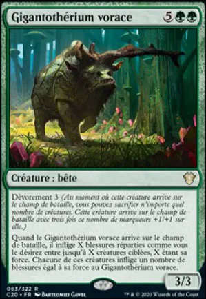 Gigantothérium vorace