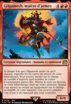 Gilgamesh, maître d'armes