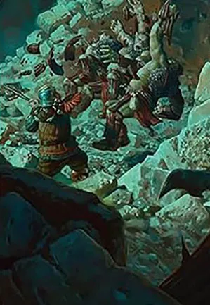 Gimli's Reckless Might - Art