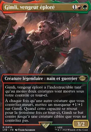 Gimli, vengeur éploré