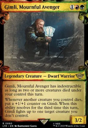 Gimli, vengeur éploré