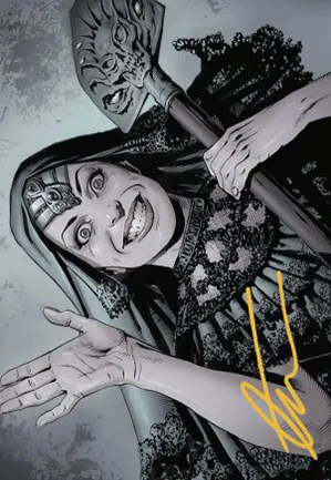 Gisa, la fauteuse de troubles - Illustration