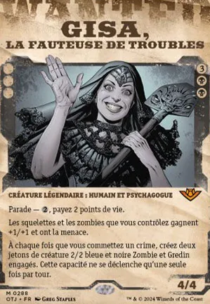 Gisa, la fauteuse de troubles