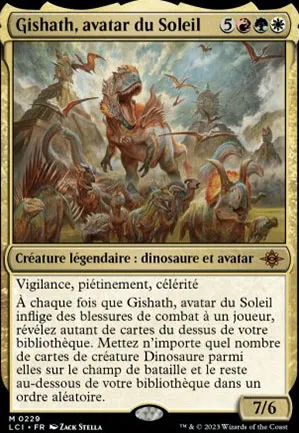 Gishath, avatar du Soleil