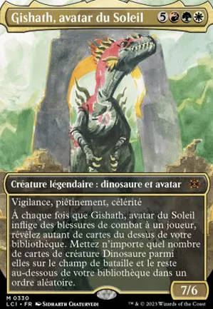 Gishath, avatar du Soleil