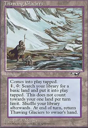 Glaciers en dégel
