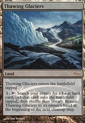 Glaciers en dégel