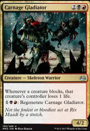 Gladiateur du carnage