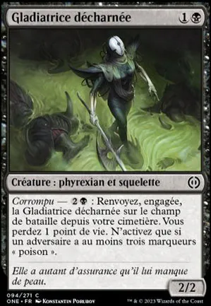 Gladiatrice décharnée