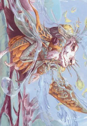 Glarb, Augure de Calamité - Illustration