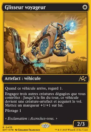 Glisseur voyageur